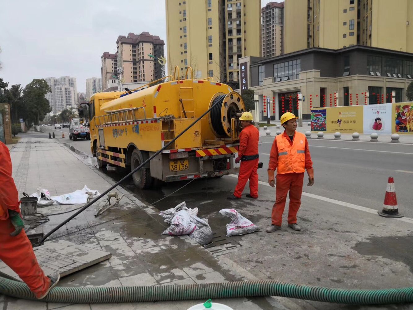 普陀排污管道清淤-管道清洗