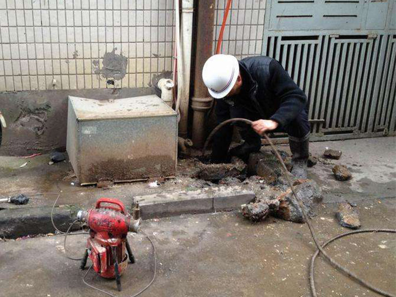 普陀疏通下水道-洗菜池疏通